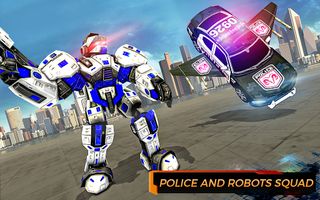 US Flying Police Car Shooting - Screenshot 1