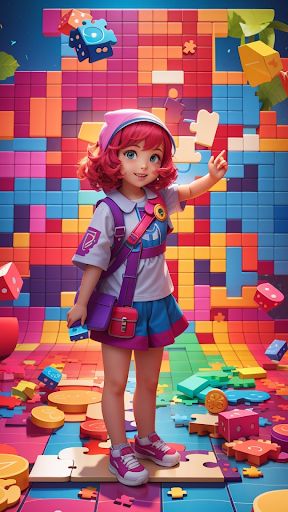 Color Puzzle Game Match Solve - Screenshot 3