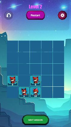 Cats vs Aliens 2048 - Screenshot 3