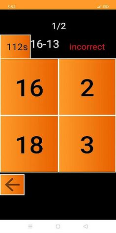 Maths game : Brain train - Screenshot 3