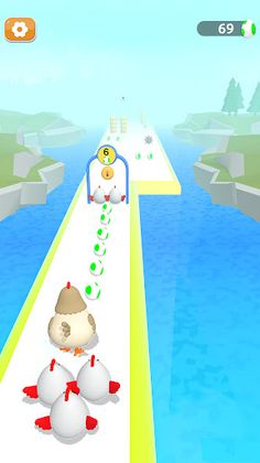 Chicken run - Merge Games - Screenshot 3