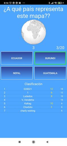 Geografía países - Screenshot 4