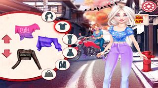 العاب بنات شوارع مكياج و تلبيس - Screenshot 3