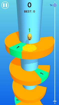 Emoji Helix Jump 2048 - Screenshot 1