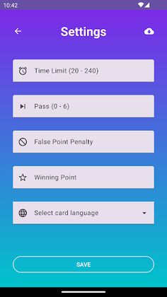 Tabu Plus - Screenshot 3