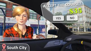 City Taxi Driving Simulator 3D - Screenshot 3