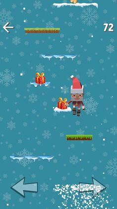 Kids Santa Jump - Screenshot 1