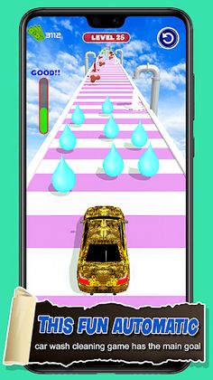 Wash and Clean The Car 3D Game - Screenshot 4
