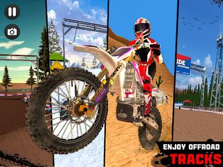 Dirt Bike Motocross Racing 3D - Screenshot 1
