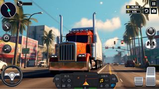 Truck Simulator Transporter 3D - Screenshot 2