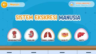 Virtual Lab Sistem Ekskresi - Screenshot 2
