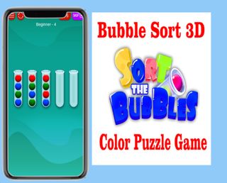 Bubble Sort 3D - Color Puzzle  - Screenshot 3