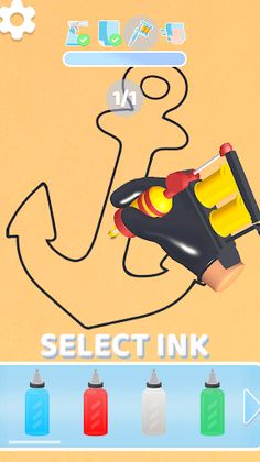 Tattoo Master 3D: Crazy Art - Screenshot 2