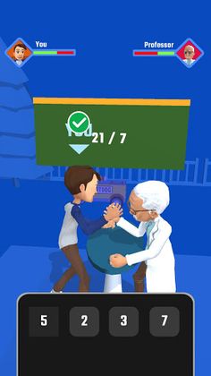 Math Wrestle - Screenshot 1