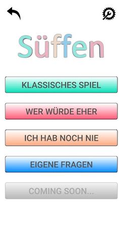 Süffen - Das Trinkspiel - Screenshot 1