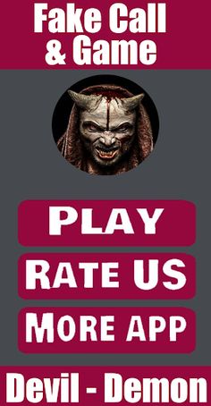 Fake Call Devil Game - Screenshot 1