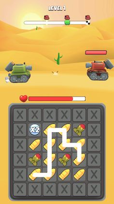 Match to Tank - Puzzle Action - Screenshot 4