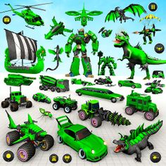 Heli Robot Car Game:Robot Game - Screenshot 1