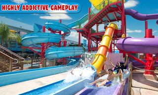 Water Park Slide Surfers Games - Screenshot 1