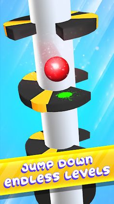Helix Ball Drop Games 3D - Screenshot 3