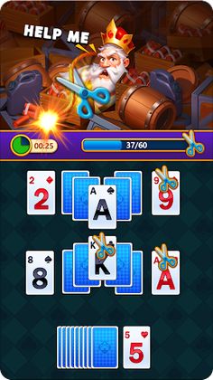 Royal Tripeaks: King's Mansion - Screenshot 4