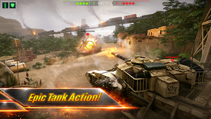 Tank Force: War Tanks Games - Screenshot 1