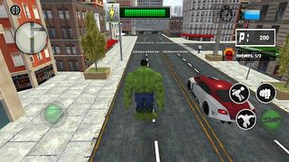 Monster Superhero: Green Fight - Screenshot 2