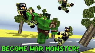War Monster Titan: Blocky City - Screenshot 1