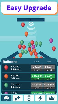 Balloons Pop Gravity: Zen Idle - Screenshot 2