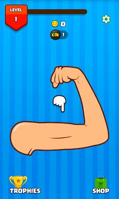Tap Biceps - Clicker - Screenshot 1