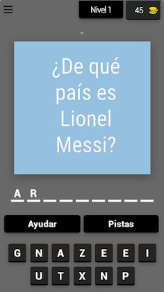 Adivina El Futbolista - Screenshot 1