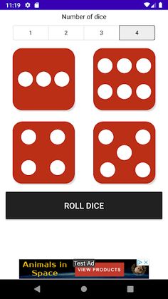 Dice Roller - Screenshot 1