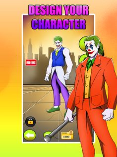 Create your own Joker villains - Screenshot 2