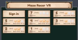 Maze Racer VR - Screenshot 1