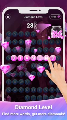 Scrolling Words Bubble Game - Screenshot 3