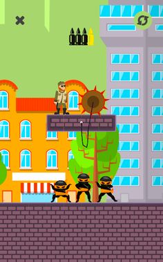 Mr Spy Bullet - Ninja Killer - Screenshot 2
