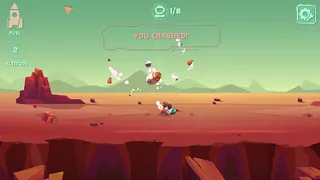 Mars Rescue: rocket simulator - Screenshot 1