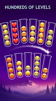 Emoji Sort - Puzzle Games - Screenshot 2