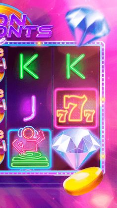 Neon Diamonds Game - Screenshot 3