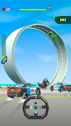 Crazy Rush 3D - Police Chase - Screenshot 4