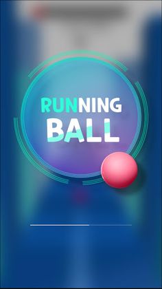 런닝볼 - 무제한 블록 피하기 게임 - Screenshot 1