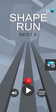 Shape Run - 3d - Screenshot 3