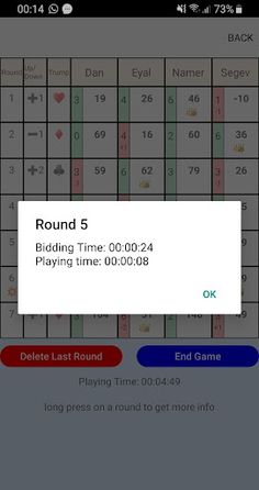 WhistStats - Screenshot 4