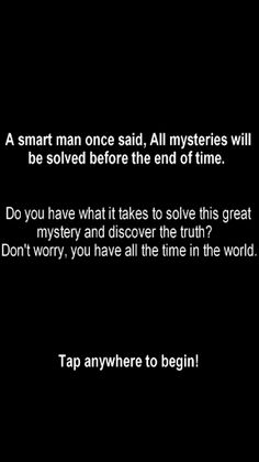 Mystery - Screenshot 1