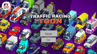 Toon Traffic Racing - Screenshot 1