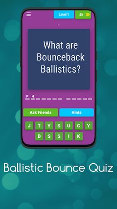 Ballistic Bounce Quiz - Screenshot 1