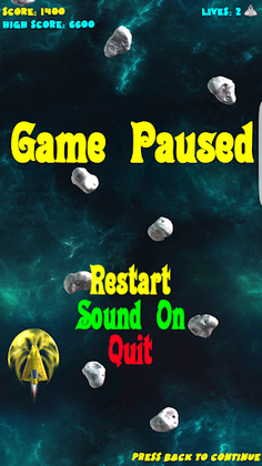 Asteroids Shooter 2021 - Screenshot 3