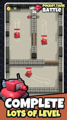 Pocket tank battle - Screenshot 2