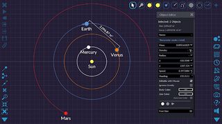 Gravity Simulator - Screenshot 3