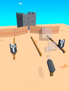 Voxel Shooting Idle - Screenshot 1